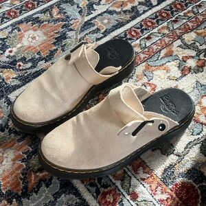 Dr. Marten’s Carlson Suede Casual Slingback Mules